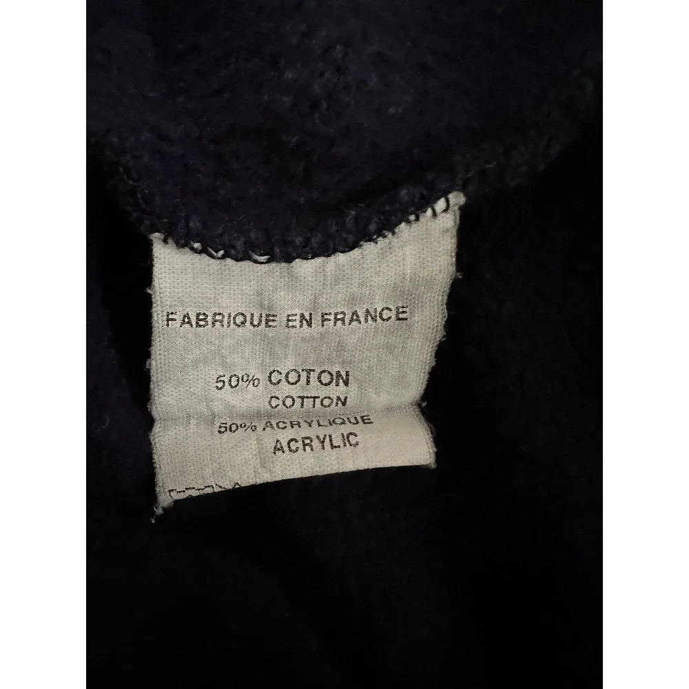 France Estelle Women Paris Eiffel Tower Sweatshirt XL Navy Blue Vintage Graphic